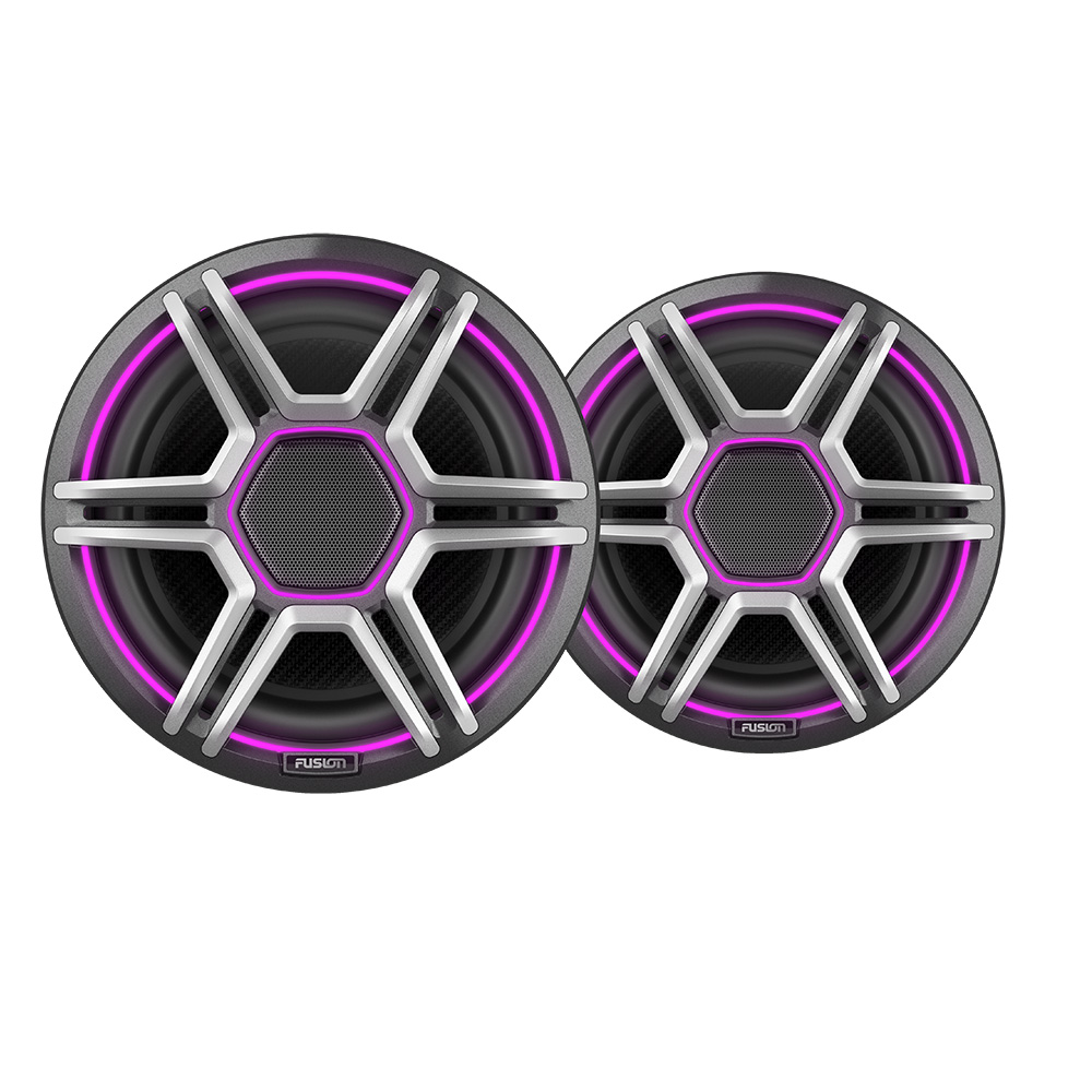 Fusion Apollo™ 8.8" LED Marine Speakers w/Sports Grey Grille - 010-02918-23, made by Fusion - 010-02918-23 Fusion Apollo™ 8.8" LED Marine Speakers w/Sports Grey Grille - 010-02918-23, made by Fusion - 010-02918-23