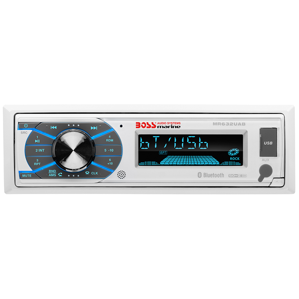 Boss Audio MR632UAB Marine Stereo w/AM/FM/BT/USB - MR632UAB, made by Boss Audio - MR632UAB