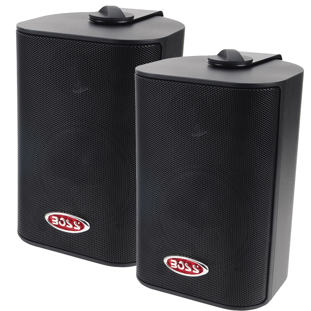 Boss Audio 4" MR4.3B Box Speakers - Black - 200W - MR4.3B, made by Boss Audio - MR4.3B