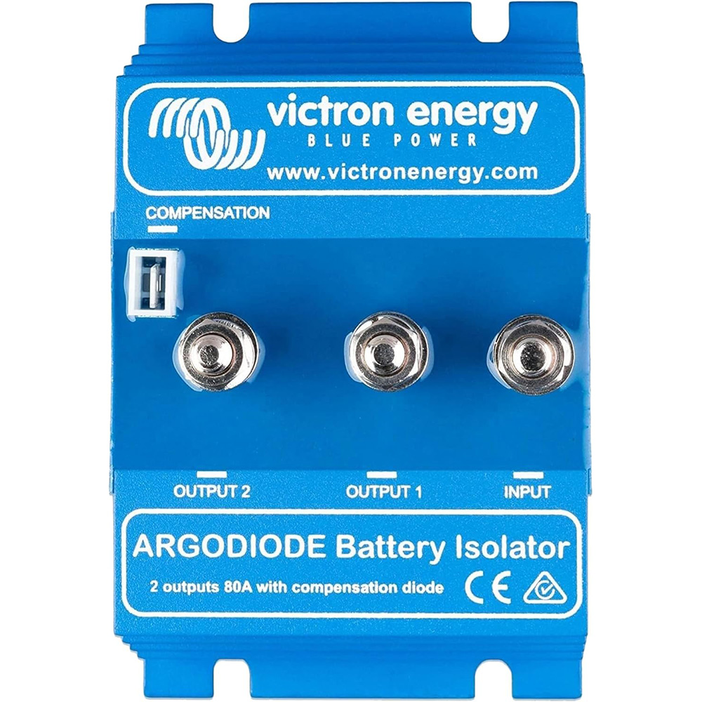 Victron Argodiode Battery Isolator 80-2SC - 2 Batteries - 80A - ARG080202000, made by Victron Energy - ARG080202000 Victron Argodiode Battery Isolator 80-2SC - 2 Batteries - 80A - ARG080202000, made by Victron Energy - ARG080202000