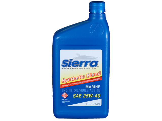 Semi-Synthetic Oil Mercury 25W40 1qt - 18-9440-2 SIERRA MARINE 18-9440-2 Semi-Synthetic Oil Mercury 25W40 1qt - 18-9440-2 SIERRA MARINE 18-9440-2