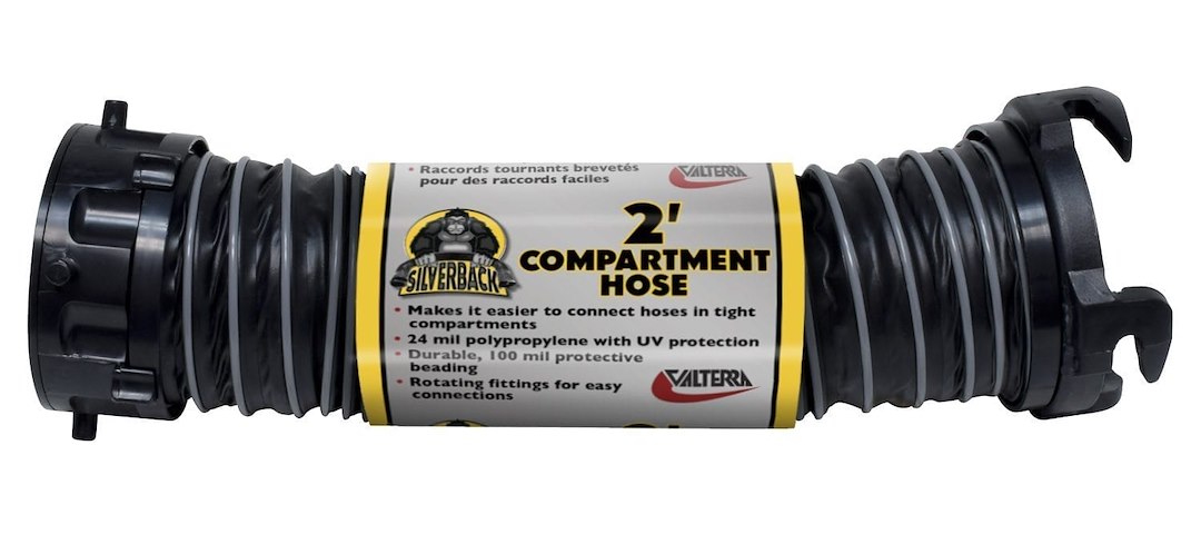 Valterra Silverback Compartment Hose 2ft Wrap - D04-0602 Valterra D04-0602 Valterra Silverback Compartment Hose 2ft Wrap - D04-0602 Valterra D04-0602