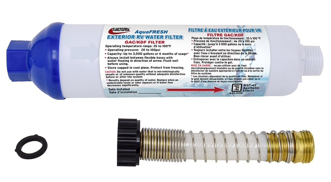 Valterra Inline Water Filter W/connections & Hose Saver - A01-1131VP Valterra A01-1131VP Valterra Inline Water Filter W/connections & Hose Saver - A01-1131VP Valterra A01-1131VP
