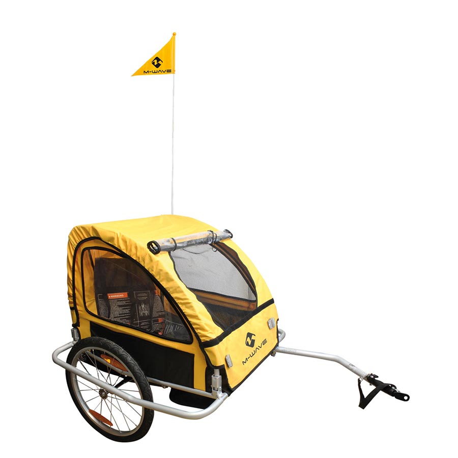 M-Wave Stalwart Kid Easy Bike Trailer - 640090 M-Wave 640090 M-Wave Stalwart Kid Easy Bike Trailer - 640090 M-Wave 640090