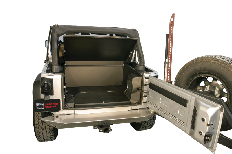 Tuffy Jk 2011+ Deluxe Security Deck Enclosure- Black - Tuffy Products 326-01 Tuffy Products 326-01