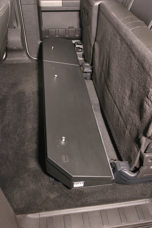 Tuffy Ford F250 & F350 Superduty Underseat Lockbox W/ Keyed Lock - Tuffy Products 309-01 Tuffy Products 309-01