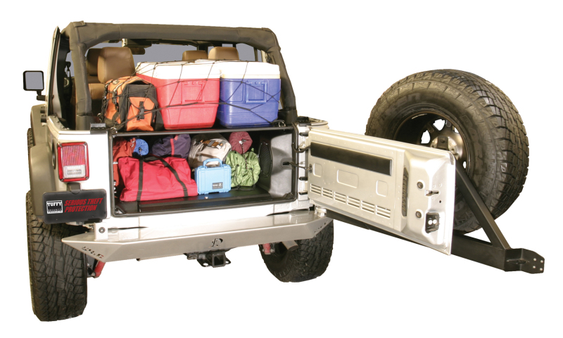 Tuffy Jk Unlimited Tailgate Enclosure- Black For 2011+ - Tuffy Products 299-01 Tuffy Products 299-01 Tuffy Jk Unlimited Tailgate Enclosure- Black For 2011+ - Tuffy Products 299-01 Tuffy Products 299-01