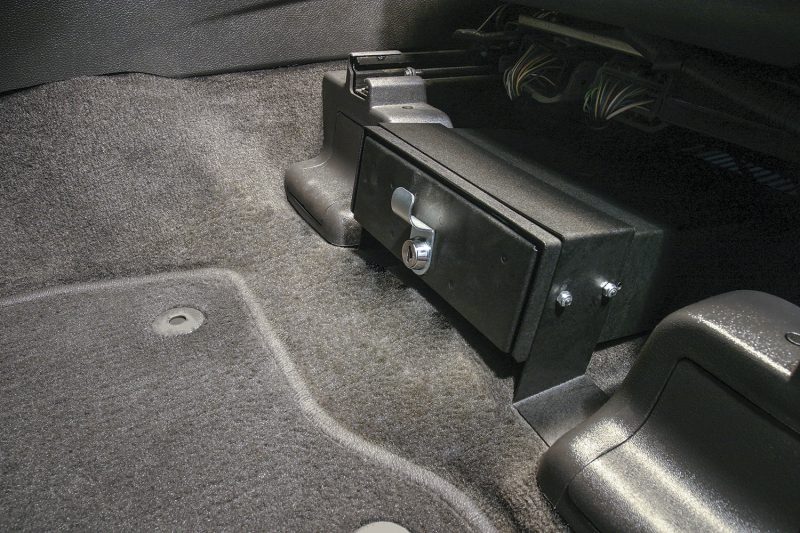 Tuffy Underseat Drawer W/ Keyed Lock For Ford Explorer & Police Interceptor - Tuffy Products 335-01 Tuffy Products 335-01