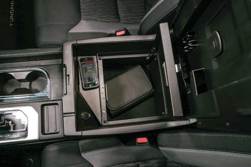 Tuffy Console Safe W/ Keyed Lock For Toyota Tundra W/ Flow Thru Console - Tuffy Products 323-01 Tuffy Products 323-01 Tuffy Console Safe W/ Keyed Lock For Toyota Tundra W/ Flow Thru Console - Tuffy Products 323-01 Tuffy Products 323-01