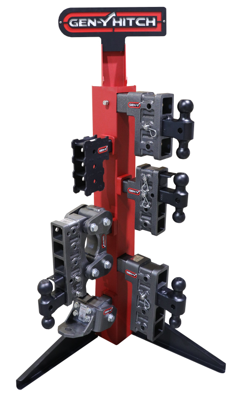 Gen-Y Vertical Hitch Display Stand w/6 Slots (*Display Only*) - GH-5001 GEN-Y Hitch GH-5001
