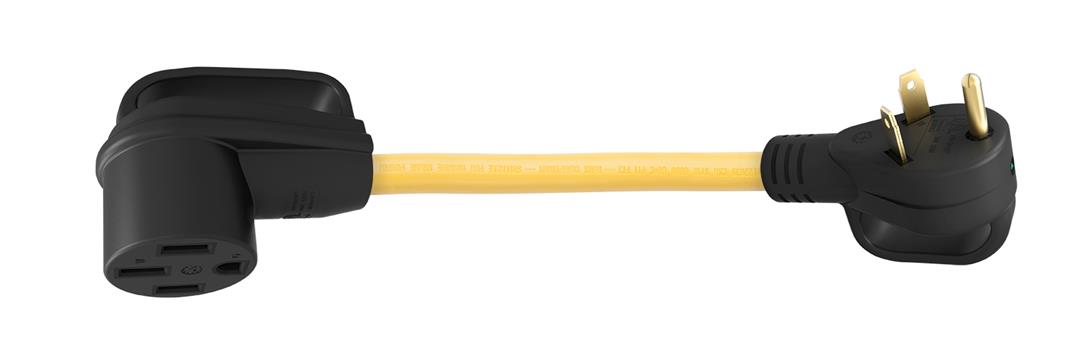 Park Power Shore Power Adapter, 30 Amp 125V Male to 50 Amp 125/250V Female Park Power 3050RVDA