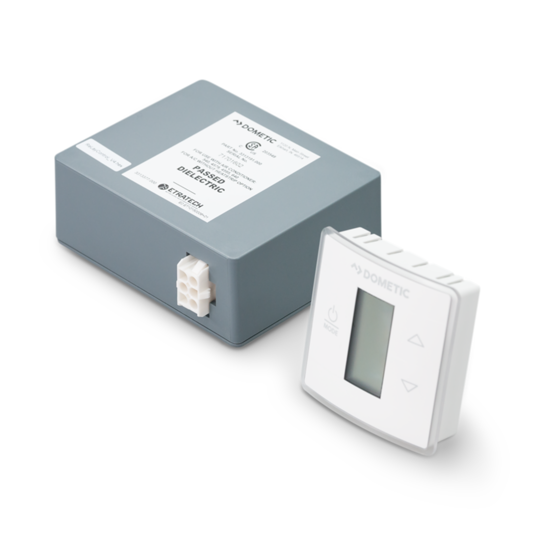 Dometic Single Zone Ct Thermostat W/control Kit C/f White - 3316230.700 Dometic 3316230.700