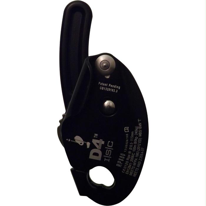 D4 Industrial Descender Black, made by ISC - D4 Industrial Descender Black, made by ISC -