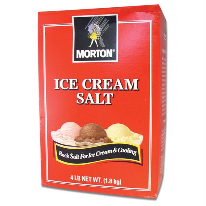 Rock Salt For Ice Cream Makers, made by Morton -