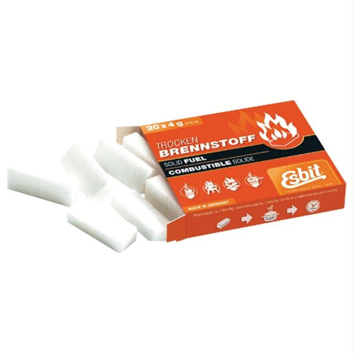 Esbit 4G Solid Fuel 20Pk, made by Esbit -