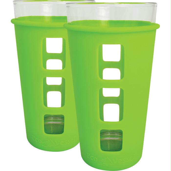 Vibe Pint 2 Pk. Green, made by Eco Vessel -