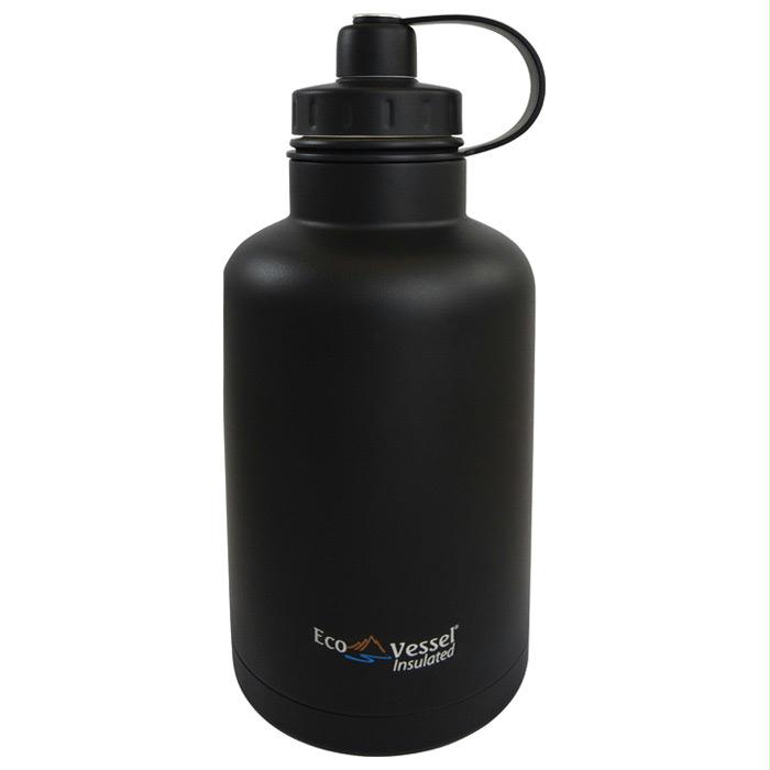 Boss Insulated 64 Oz Black, made by Eco Vessel - Boss Insulated 64 Oz Black, made by Eco Vessel -