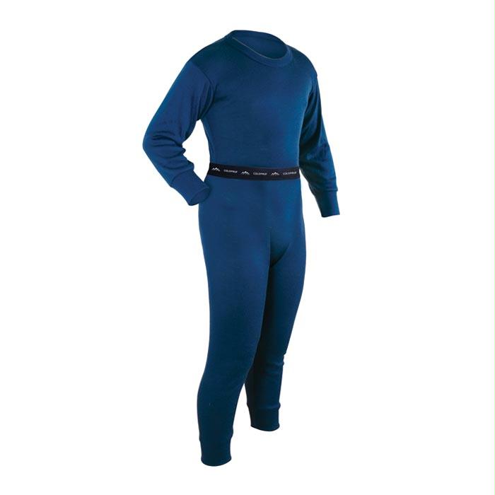 Coldpruf Basic Kid 2Pc Navy Xs, made by Coldpruf -