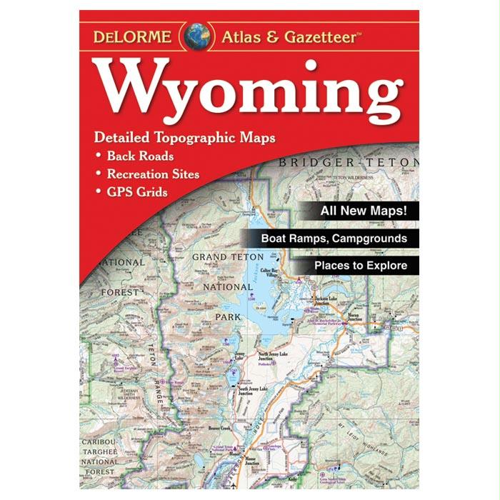 Wyoming Atlas, made by Delorme -