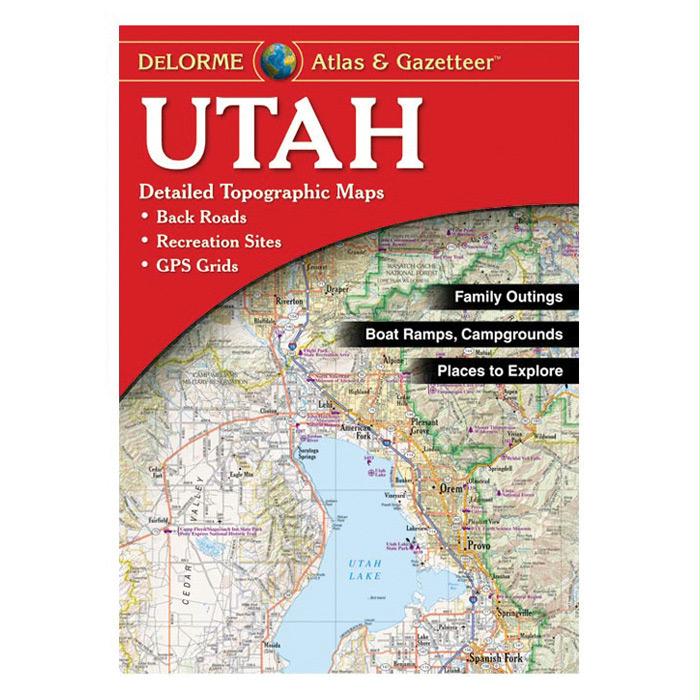 Utah Atlas, made by Delorme -