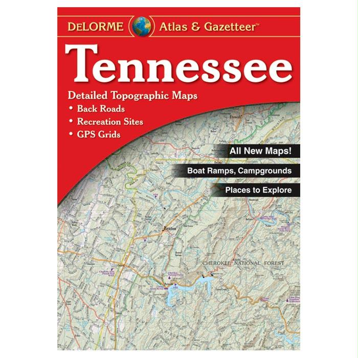 Tennessee Atlas, made by Delorme -