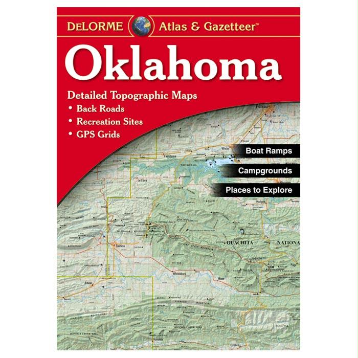 Oklahoma Atlas, made by Delorme -