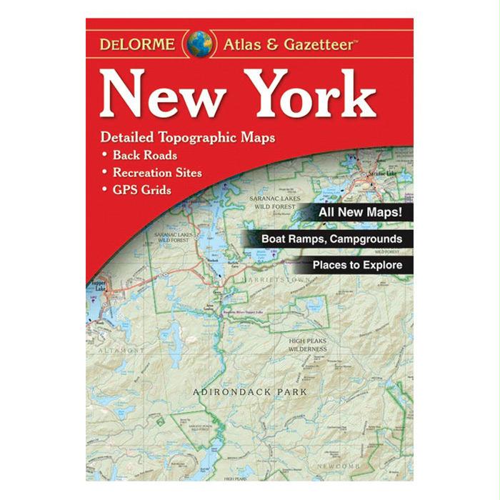 New York Atlas, made by Delorme -