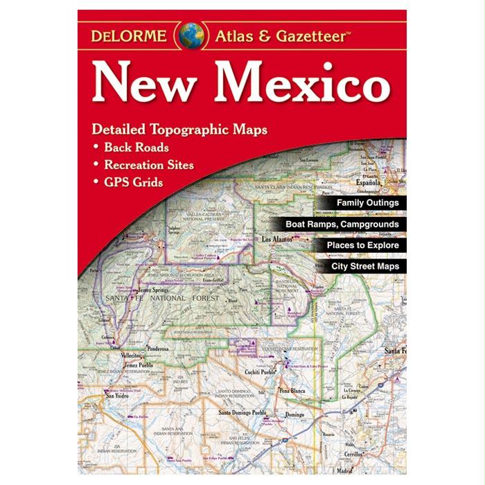 New Mexico Atlas, made by Delorme -