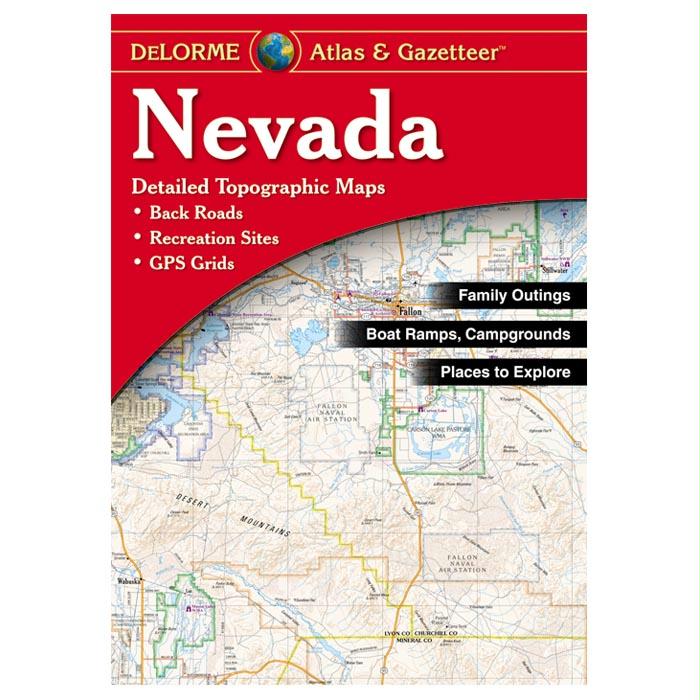 Nevada Atlas, made by Delorme -