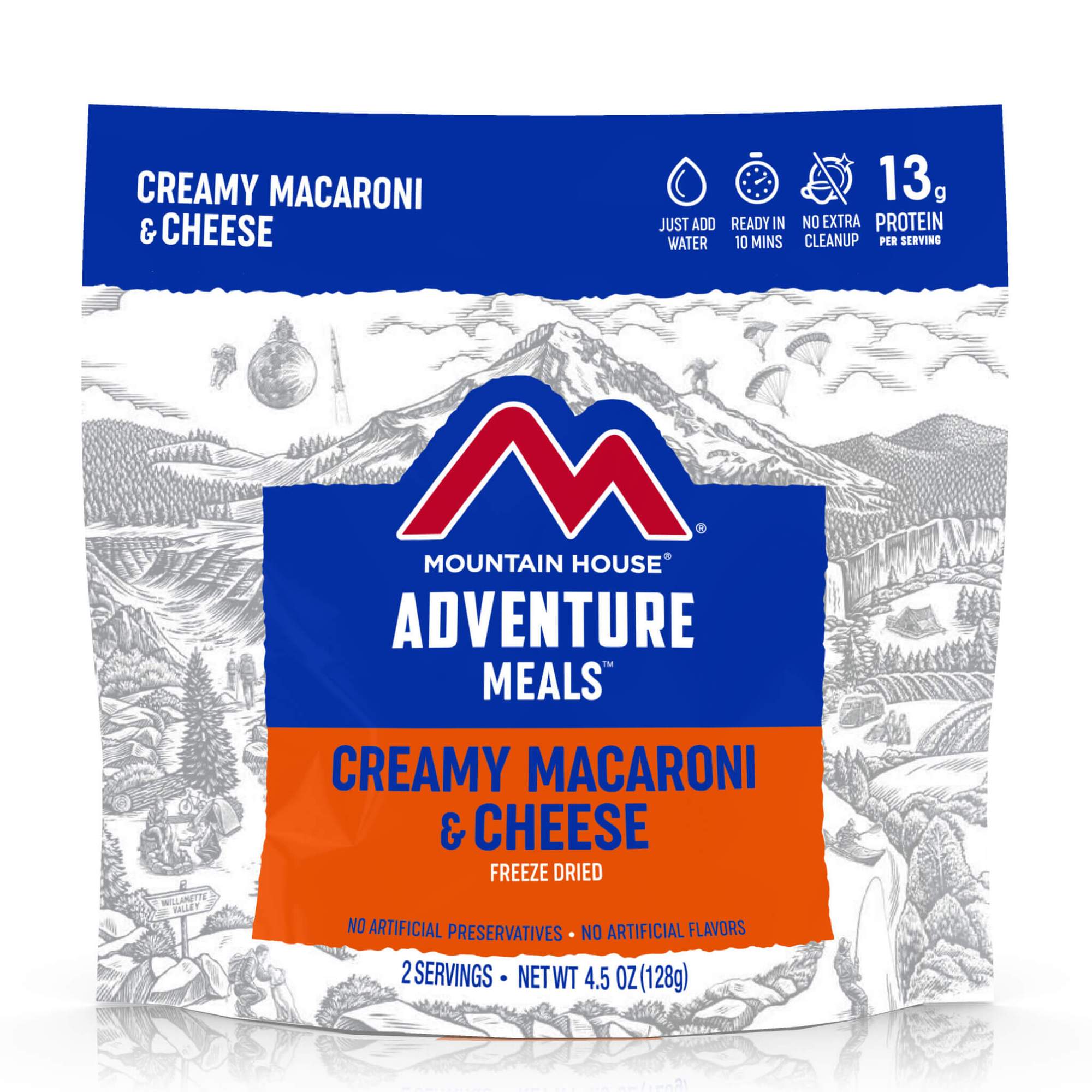 Creamy Mac & Cheese Cl, made by Mountain House - Creamy Mac & Cheese Cl, made by Mountain House -