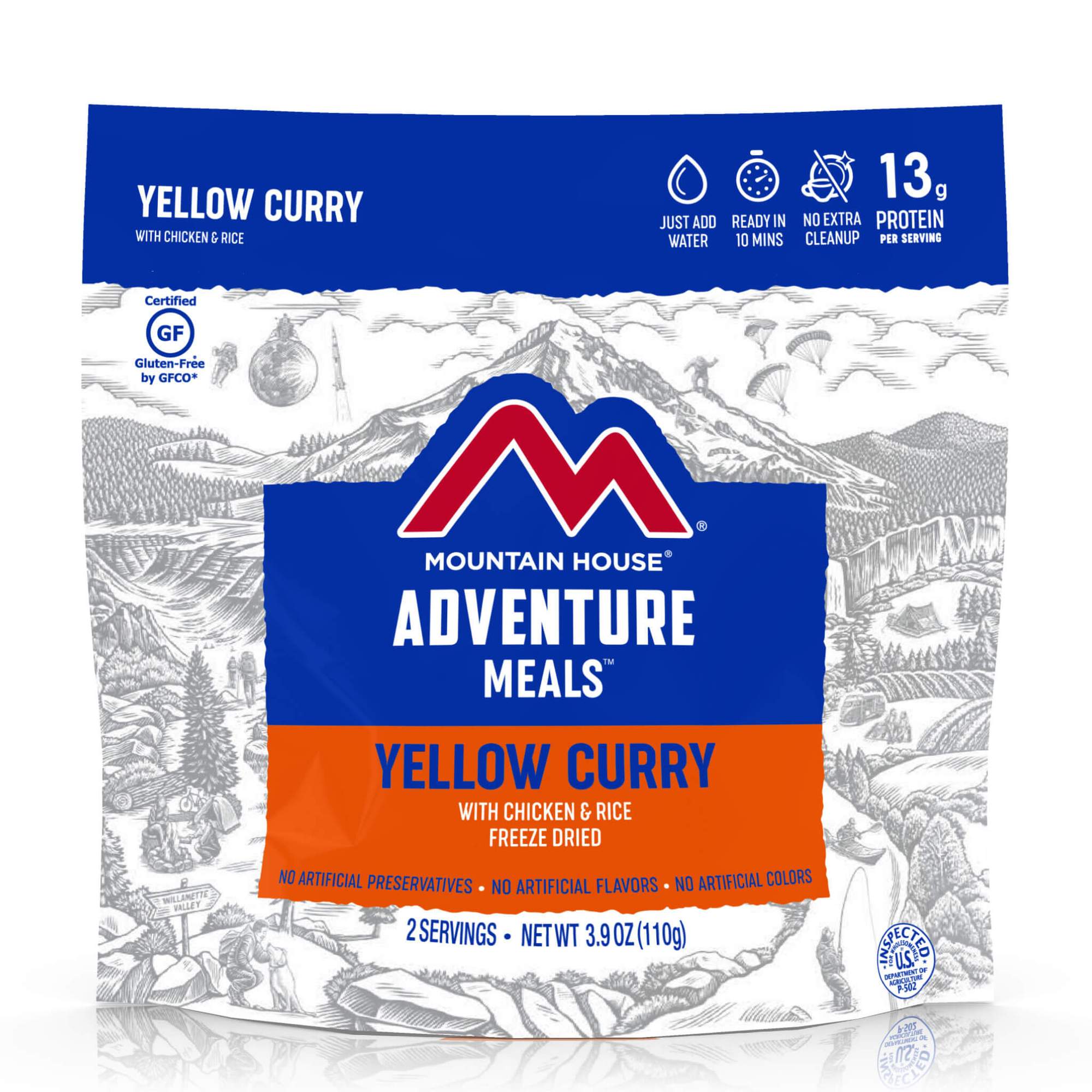 Curry Chicken And Rice Cl, made by Mountain House - Curry Chicken And Rice Cl, made by Mountain House -