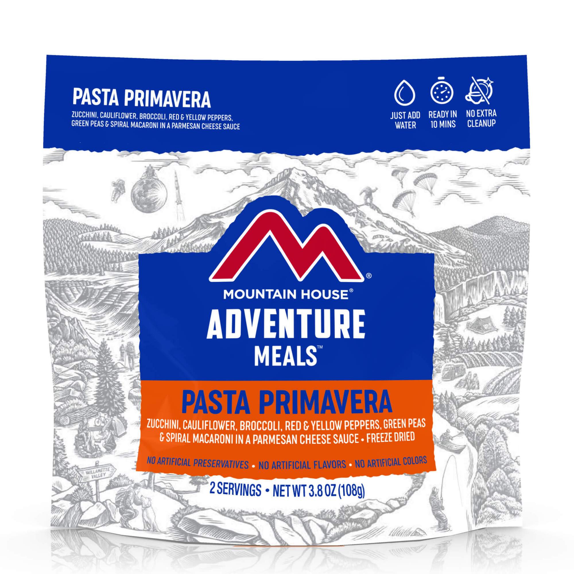 Pasta Primavera Cl, made by Mountain House - Pasta Primavera Cl, made by Mountain House -