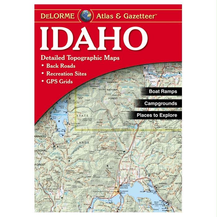 Idaho Atlas, made by Delorme - Idaho Atlas, made by Delorme -