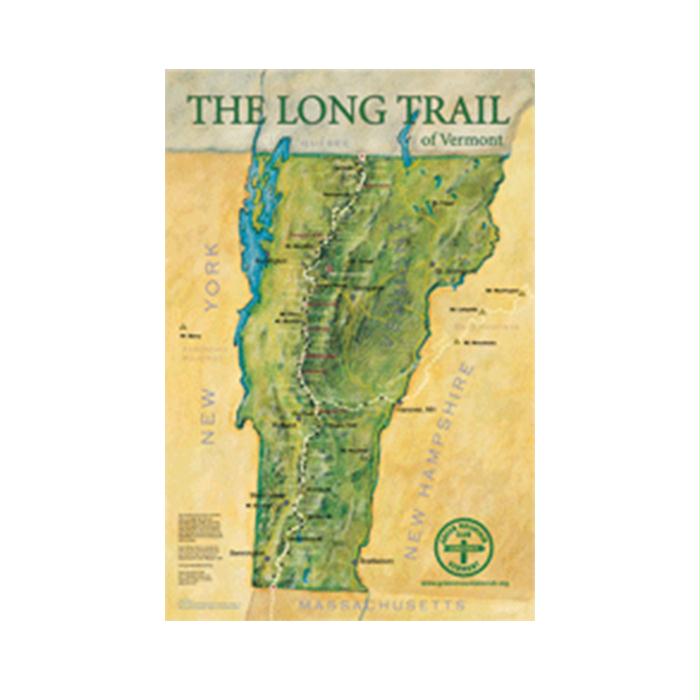 Vermont'S Long Trail - Poster, made by Green Mountain Club -