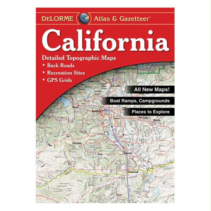 California Atlas, made by Delorme -