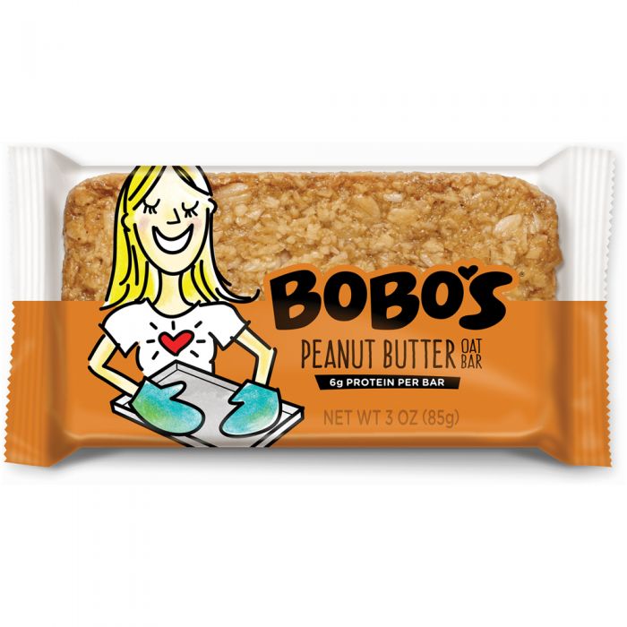 Bobo'S Oat Bar Peanut Butter, made by BOBO'S -