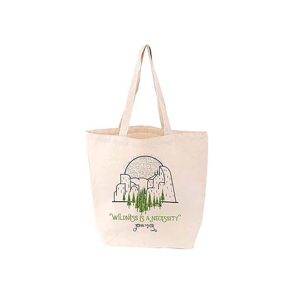 Wilderness Is A Necessity Tote, made by GIBBS SMITH -