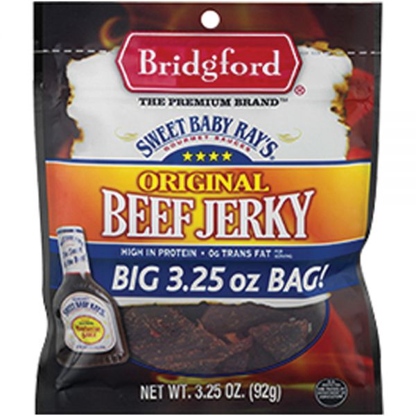 Original Beef Jerky 3.25 Oz, made by Sweet Baby Rays - Original Beef Jerky 3.25 Oz, made by Sweet Baby Rays -