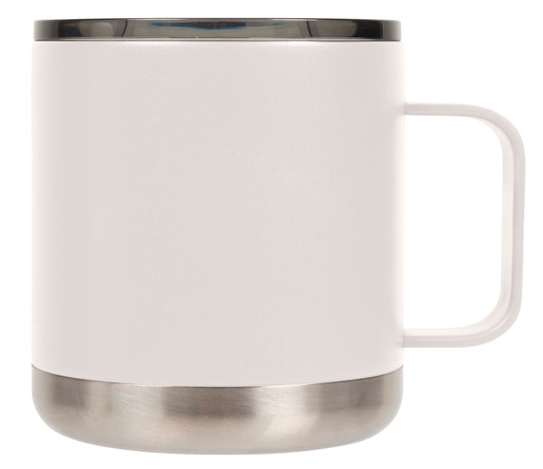 Camp Mug 12 Oz - White, made by Fifty/fifty -