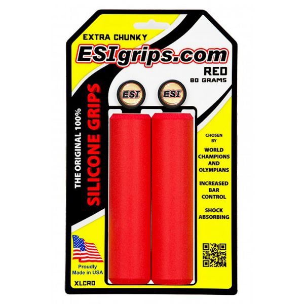 Extra Chunky Red Grip, made by ESI - Extra Chunky Red Grip, made by ESI -