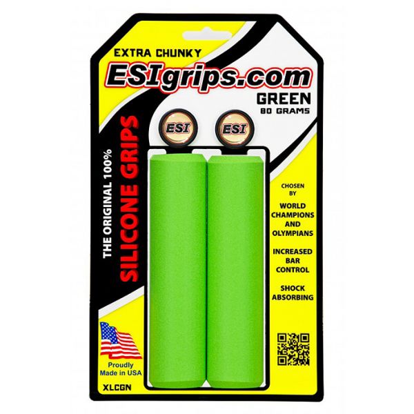 Extra Chunky Green Grip, made by ESI - Extra Chunky Green Grip, made by ESI -