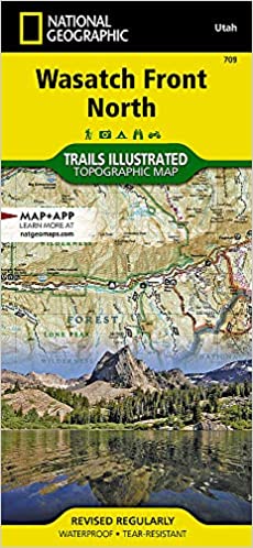 Wasatch Front North #709, made by National Geographic - Wasatch Front North #709, made by National Geographic -