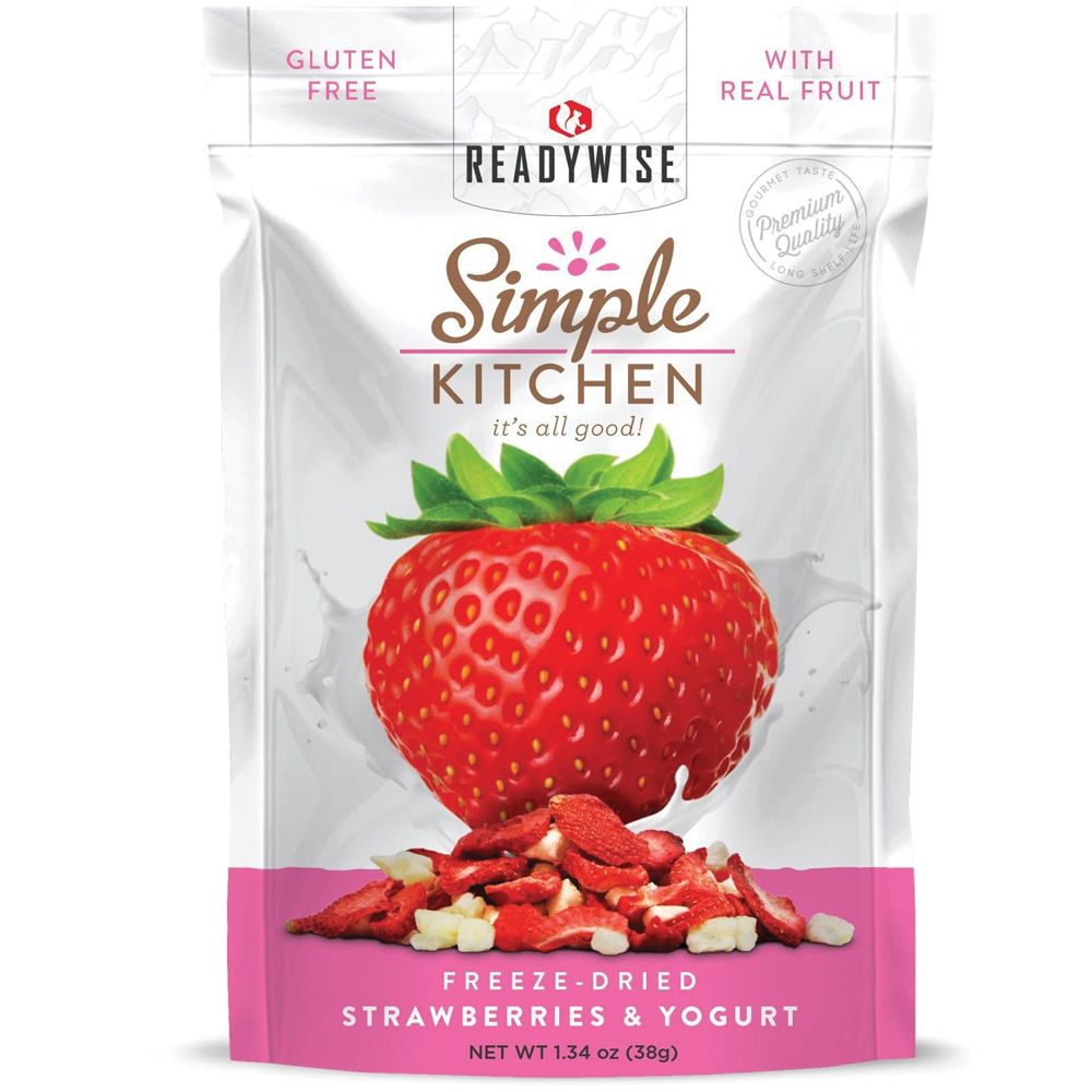 Simple Kitchen Strwbery Yogurt, made by READYWISE -