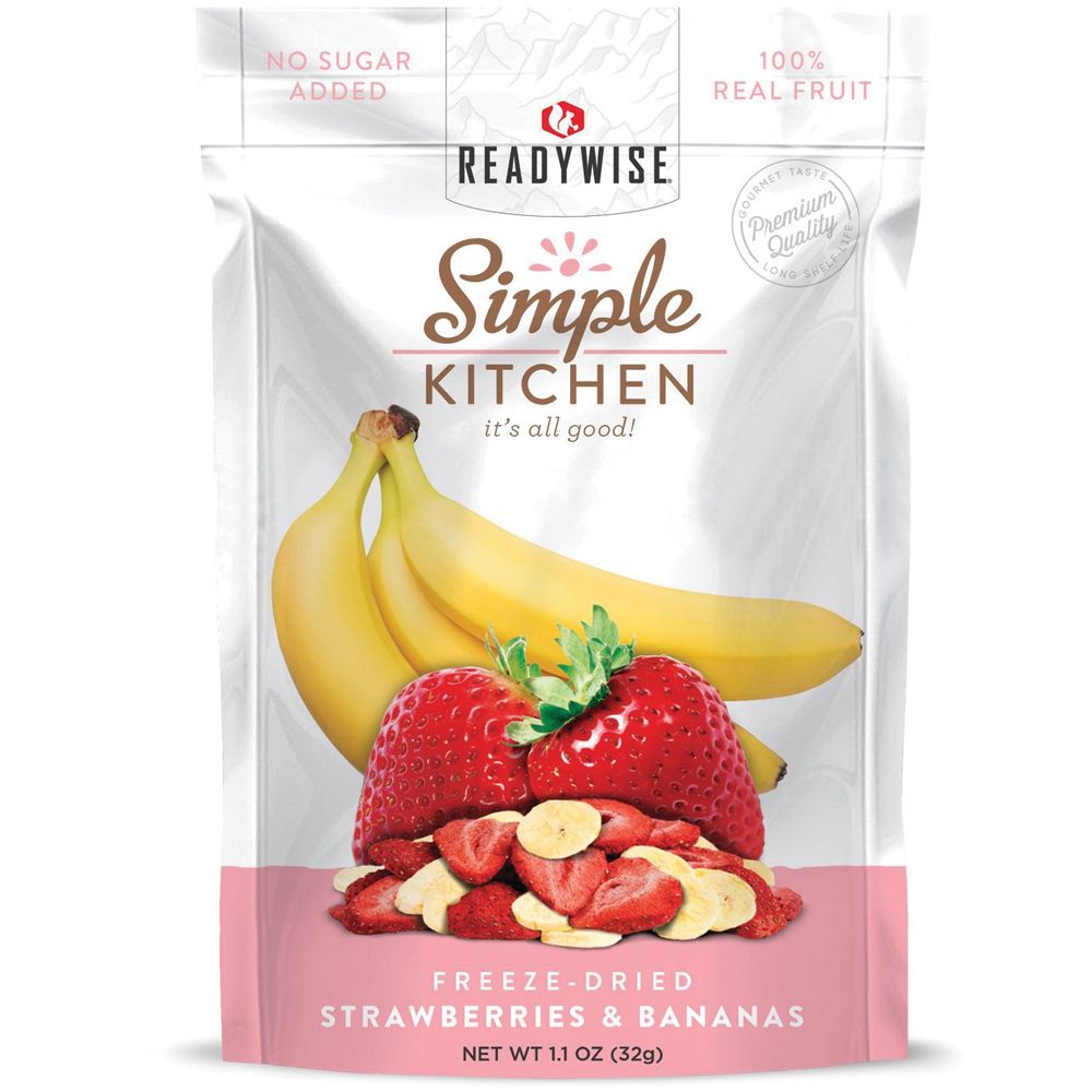 Simple Kitchen Strawbry And Bananas, made by READYWISE -