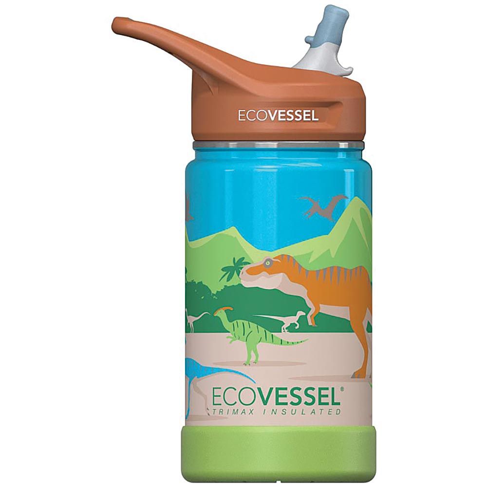 Frost Kids 12Oz Trimax Dnosaur, made by Eco Vessel - Frost Kids 12Oz Trimax Dnosaur, made by Eco Vessel -