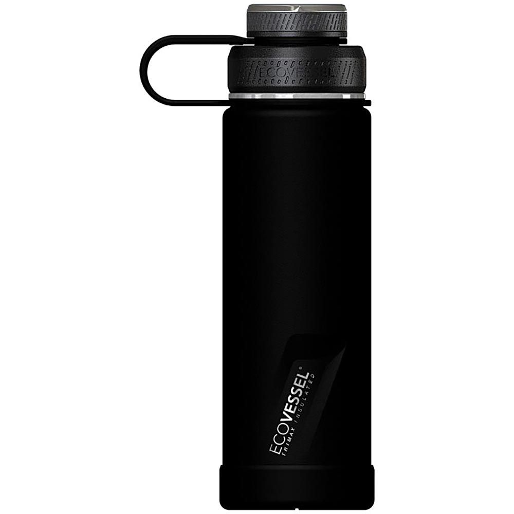 Boulder 20 Oz Trimax Black, made by Eco Vessel - Boulder 20 Oz Trimax Black, made by Eco Vessel -