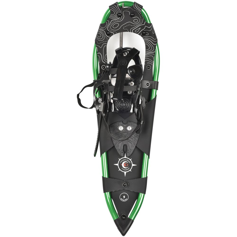 Sawtooth 27 Snowshoes Green, made by CRESCENT MOON -