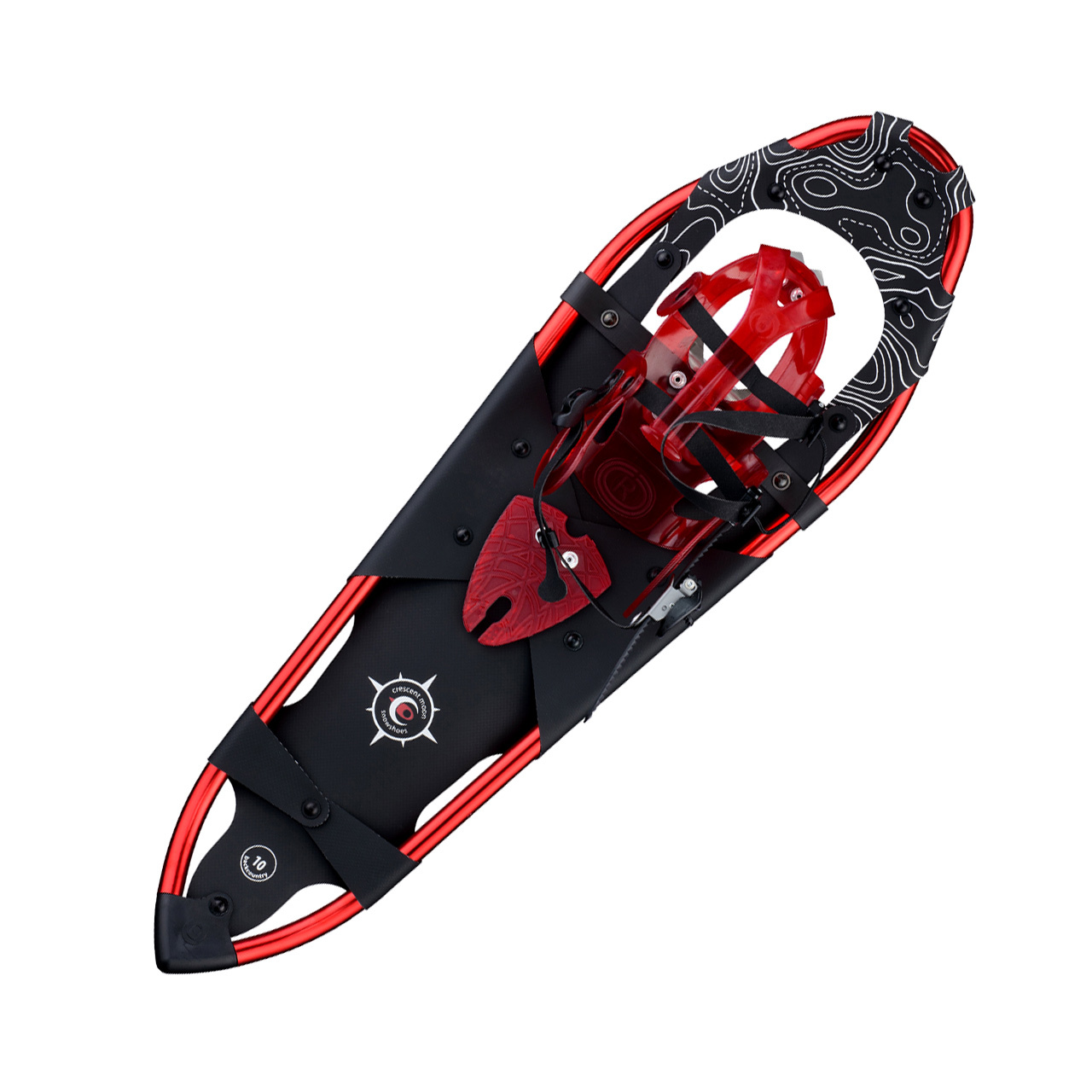 Big Sky 32 Snowshoes Red, made by CRESCENT MOON - Big Sky 32 Snowshoes Red, made by CRESCENT MOON -