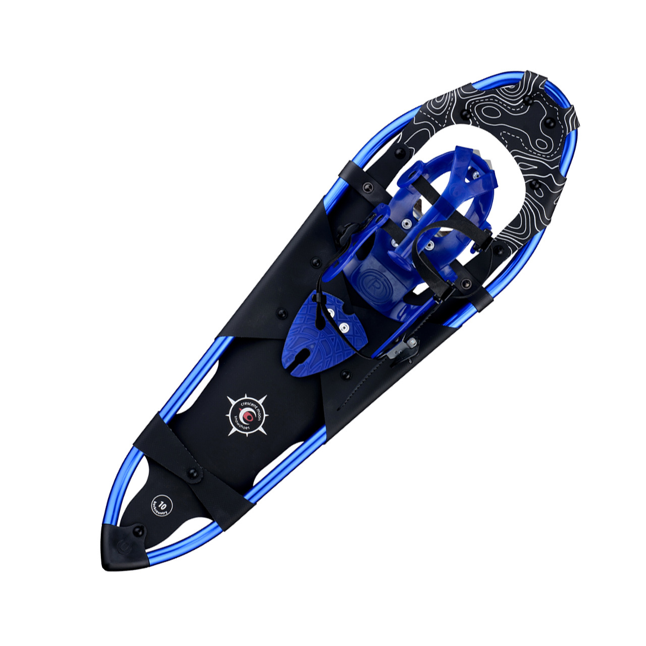 Big Sky 32 Snowshoes Blue, made by CRESCENT MOON -