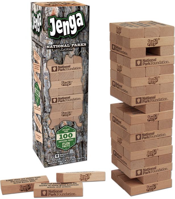 Jenga - National Parks, made by HASBRO - Jenga - National Parks, made by HASBRO -